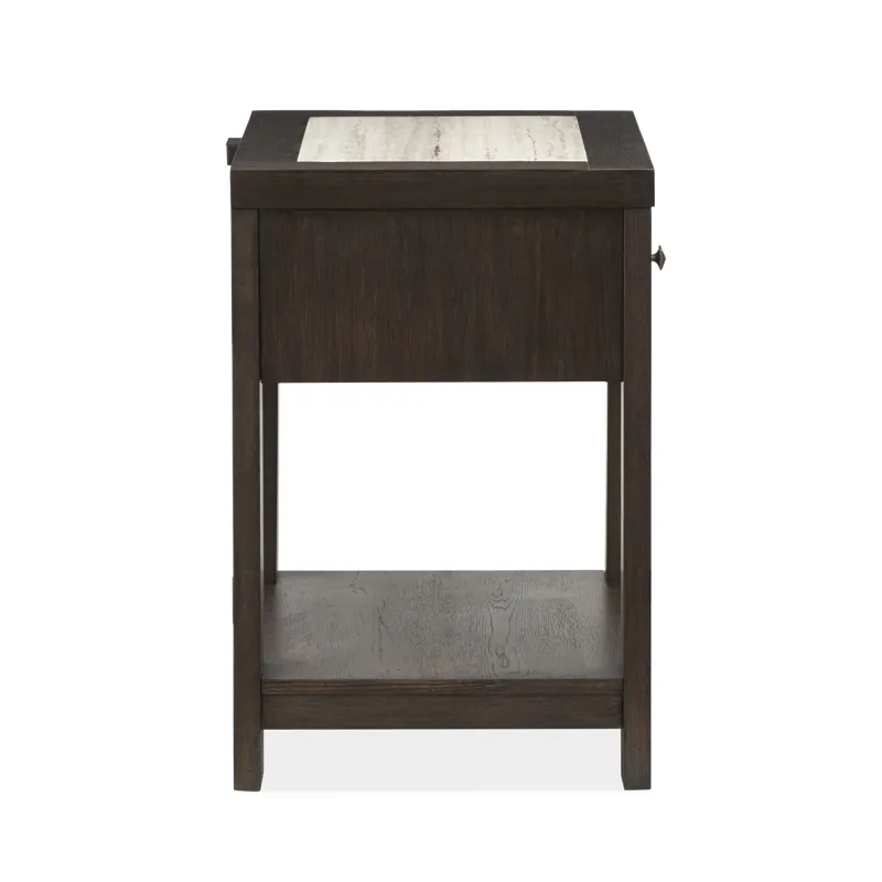 Tauren Coffee Bean Open Nightstand