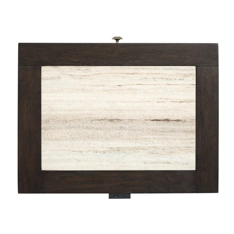 Tauren Coffee Bean Open Nightstand