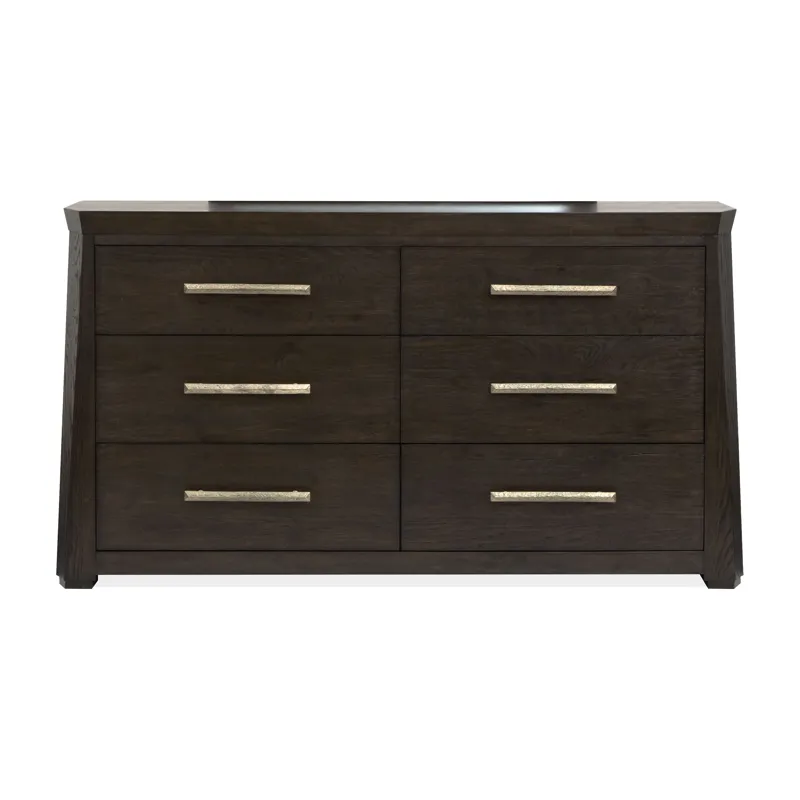 Tauren Coffee Bean Double Drawer Dresser