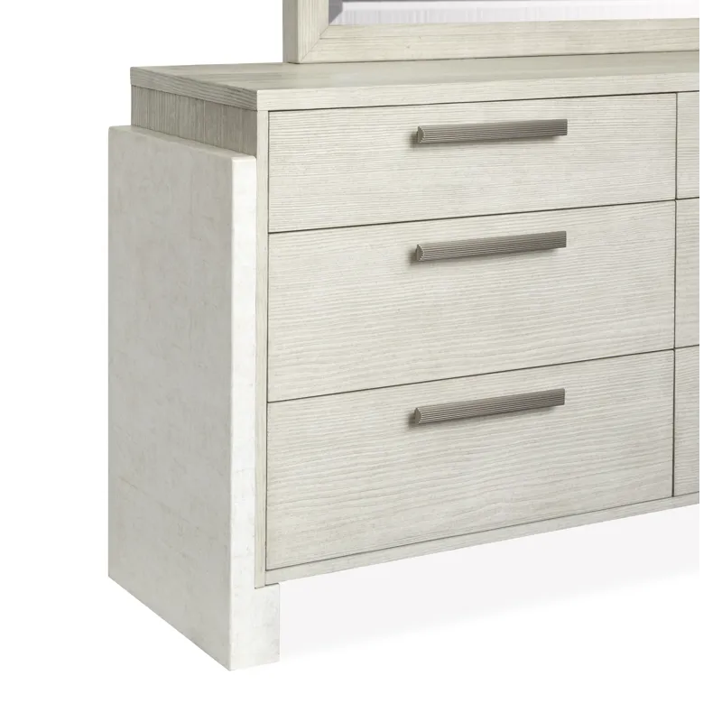 Lorelei Misty Cloud Double Drawer Dresser