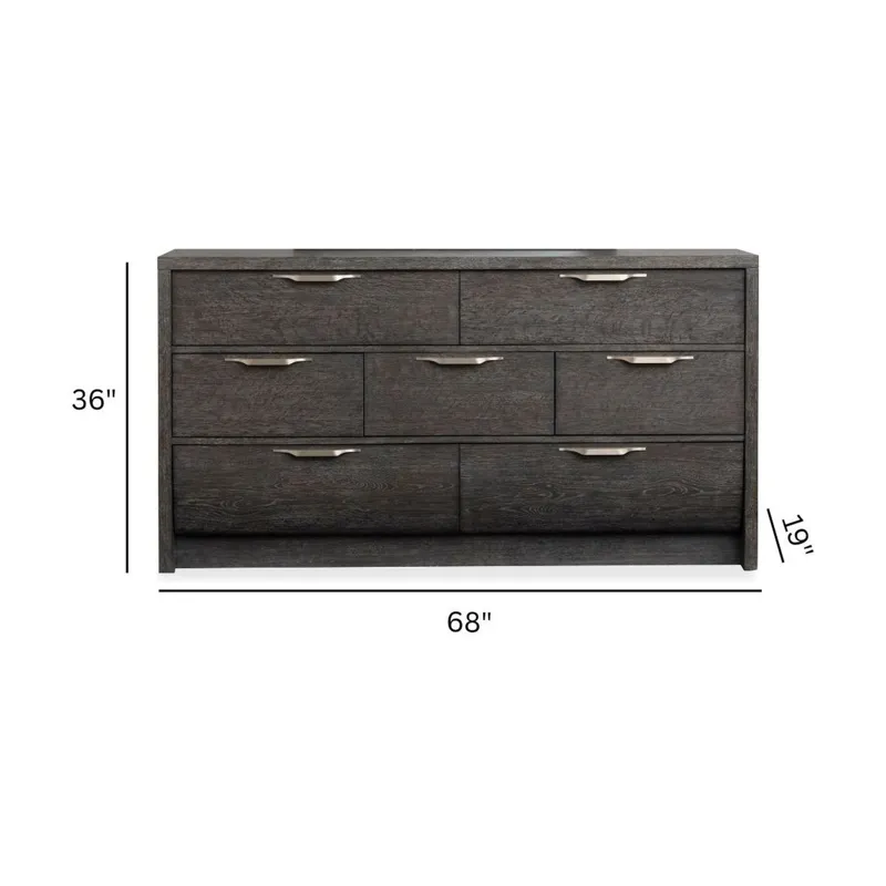 Kinsley Black Heron Drawer Dresser