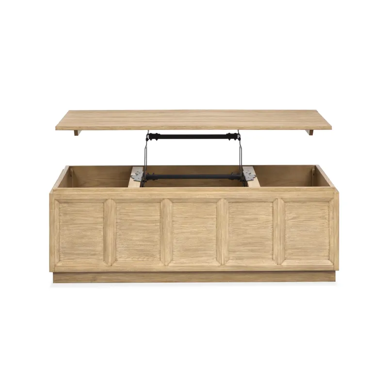 Burnham Sable Dusk Lift Top Storage Cocktail Table