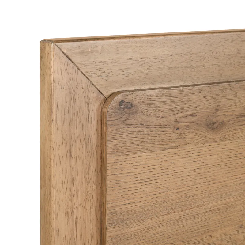 Davenport Rustic Caramel California King Panel Storage Bed