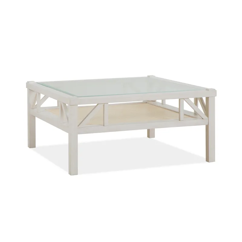 Ellison Wood Square Cocktail Table KD