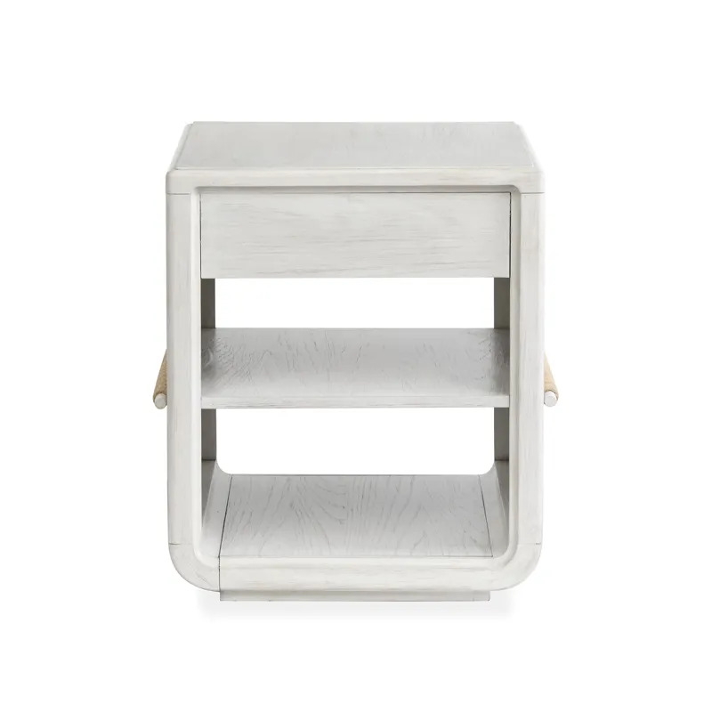 Sunset Cove - White Chairside End Table
