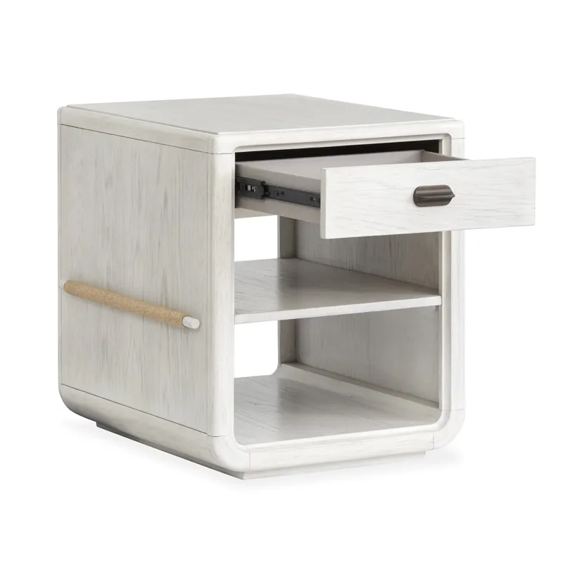 Sunset Cove - White Chairside End Table