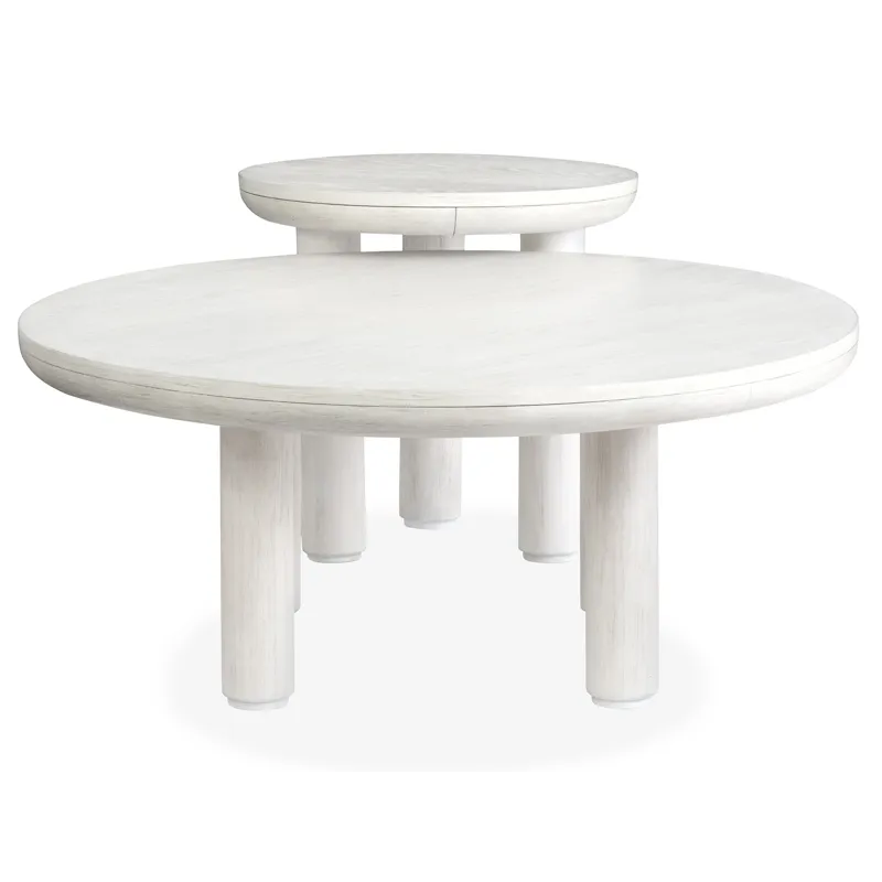 Sunset Cove - White Nesting Cocktail Table w/Casters
