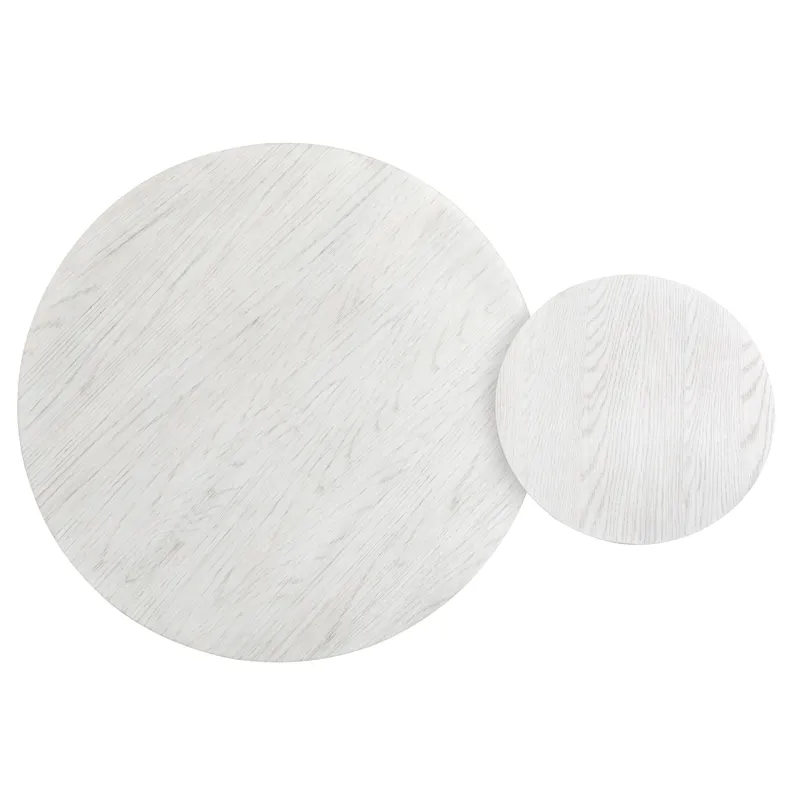 Sunset Cove - White Nesting Cocktail Table w/Casters