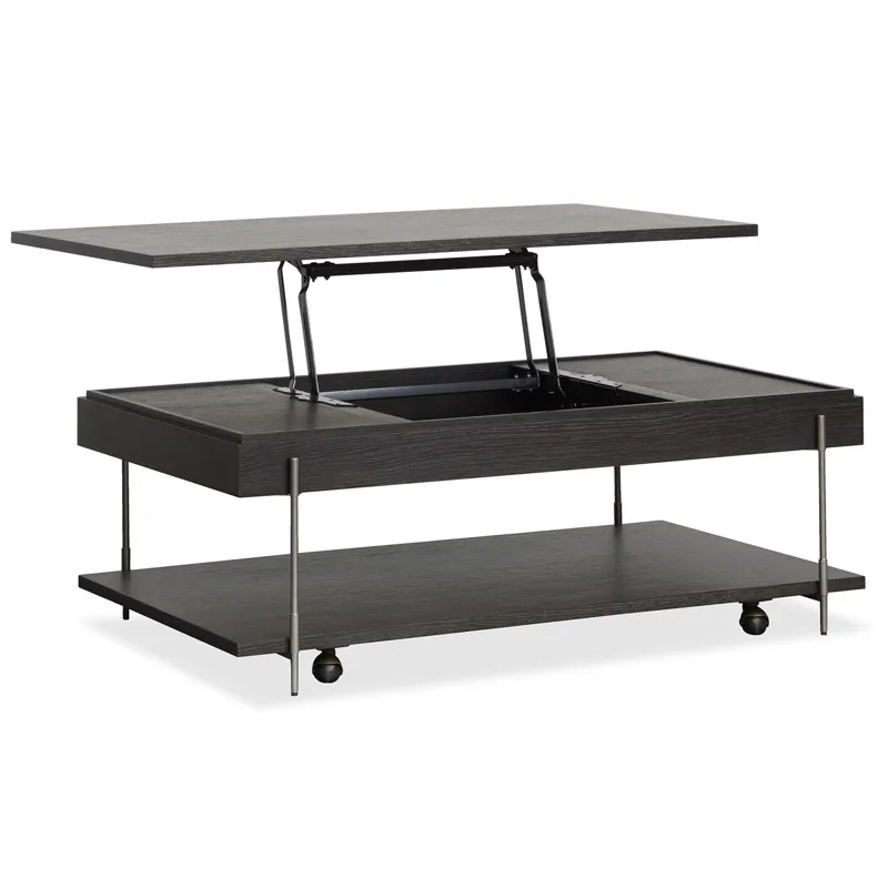 Spencer Lift Top Storage Cocktail Table w/Casters