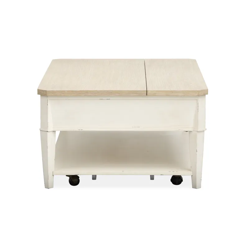 Echo Isles Lift Top Storage Cocktail Table w/Casters