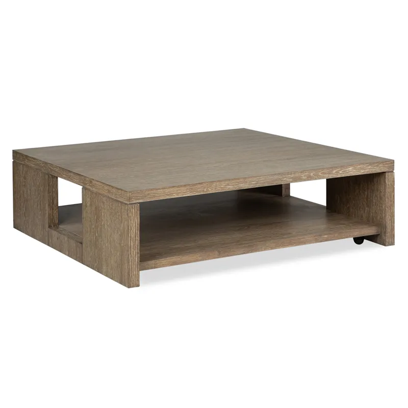 Conway Square Cocktail Table w/Casters