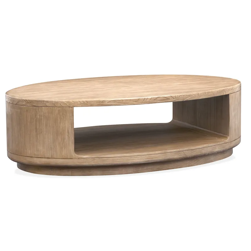 Sanford Oval Cocktail Table w/Casters