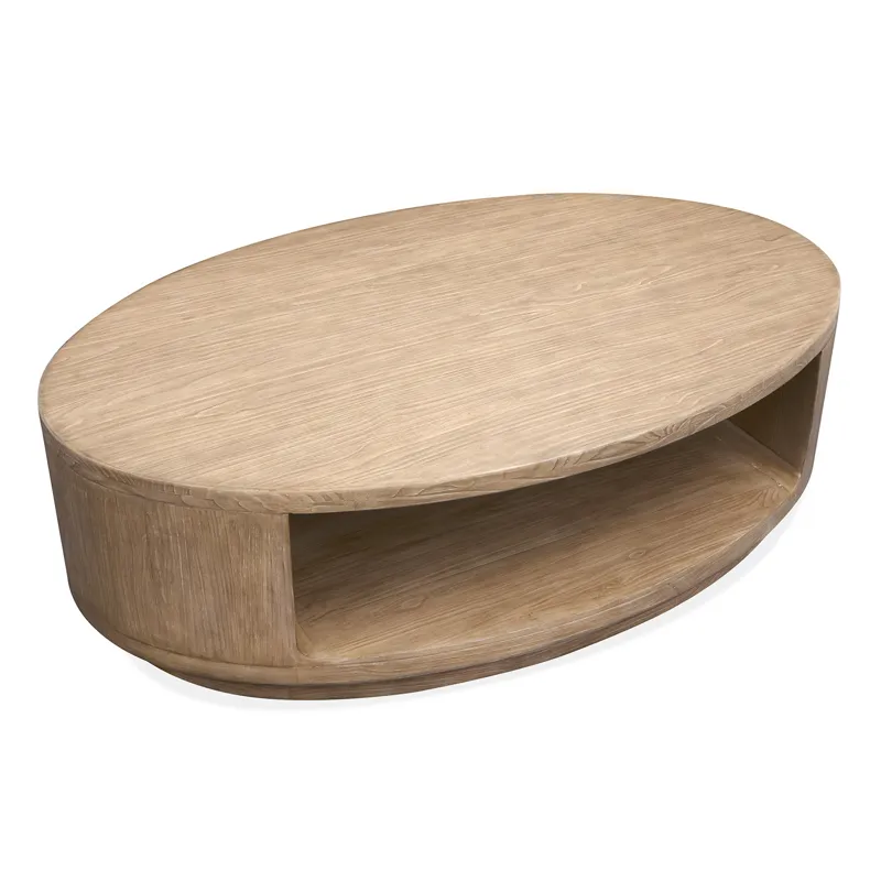 Sanford Oval Cocktail Table w/Casters