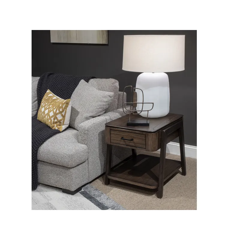 Hallie Rectangular End Table