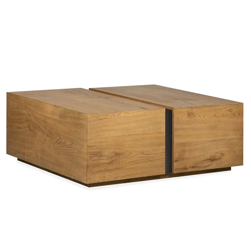 Ripley Square Cocktail Table w/Casters