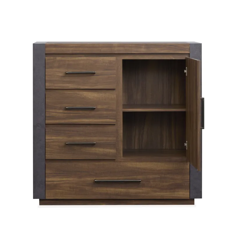 Jensen Tavern Brown Door Chest