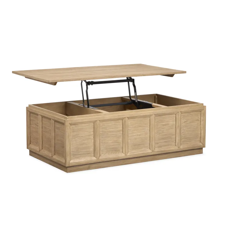 Burnham Sable Dusk Lift Top Storage Cocktail Table
