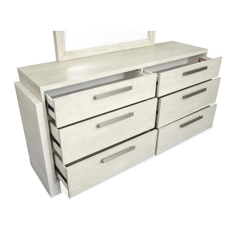 Lorelei Misty Cloud Double Drawer Dresser
