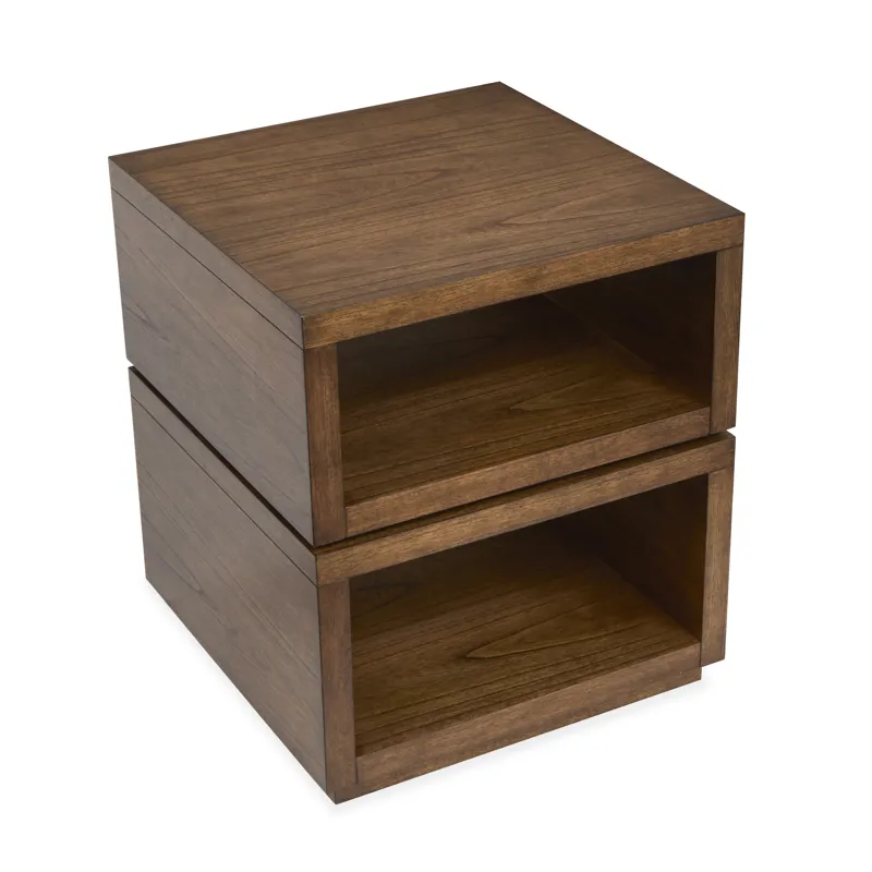 Newton Cinnamon Square End Table