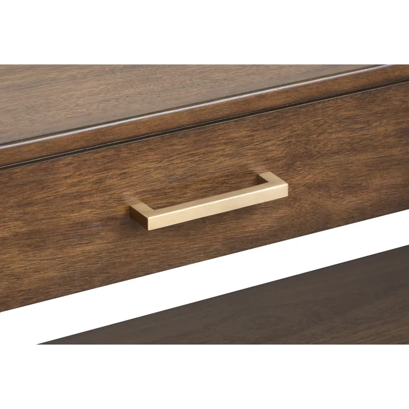 Holloway Toasted Almond Oval Sofa Table