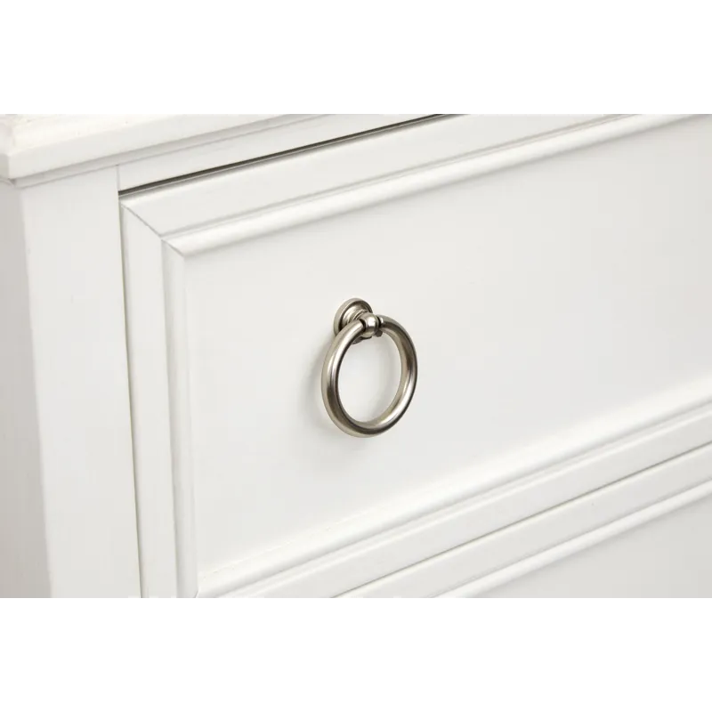 Juniper Hill Whisper White Panel Storage Bed