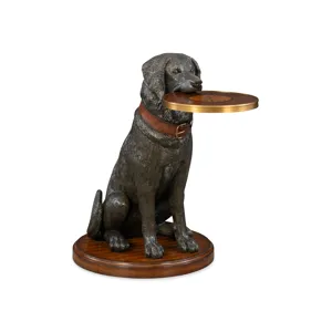 Golden Retriever Accent Table