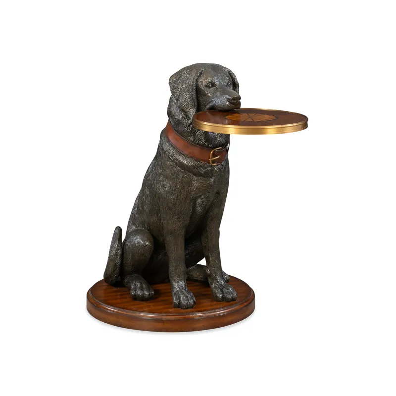Golden Retriever Accent Table