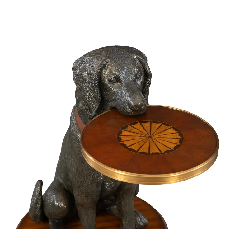 Golden Retriever Accent Table
