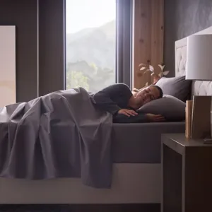 Classic Cotton, King Pillowcases Sheet Set, Charcoal