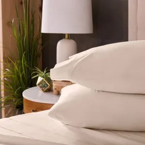 Classic Cotton, Queen Sheet Set, Cream