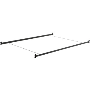 Hook-on Bed Rail System with Wire Support, Queen