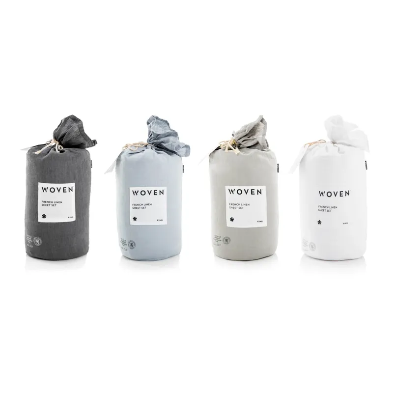 French Linen Queen Pillowcase Flax