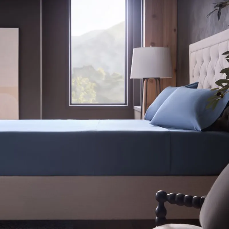 Classic Cotton, Queen Sheet Set, Marine