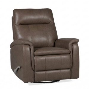 ALFRED BLUE SWIVEL RECLINER