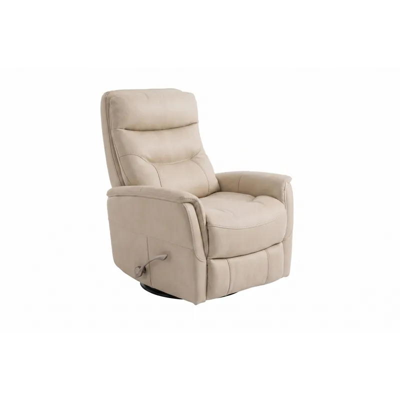 Truman Ivory Leather Recliner