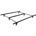 Premium Queen Craft-Lock Bed Frame with Rollers