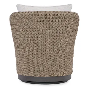 Seychelles Swivel Glider Club Chair in Poros Dune (D)