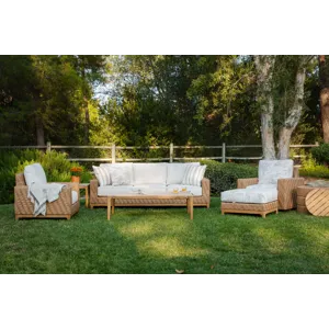 Catalina Club Chair in Poros Dune (D)