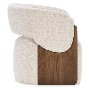 Margaritaville Livingston Exposed Wood Swivel Chair