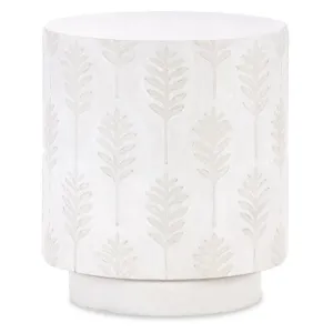 Palm Frond End Table