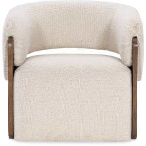 Margaritaville Livingston Exposed Wood Swivel Chair