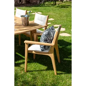 Harbor Teak 90in Rectangular Dining Table