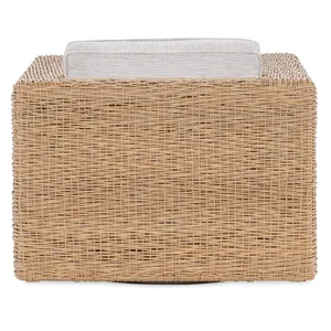 Somerset Swivel Glider Club Chair in Poros Dune (D)