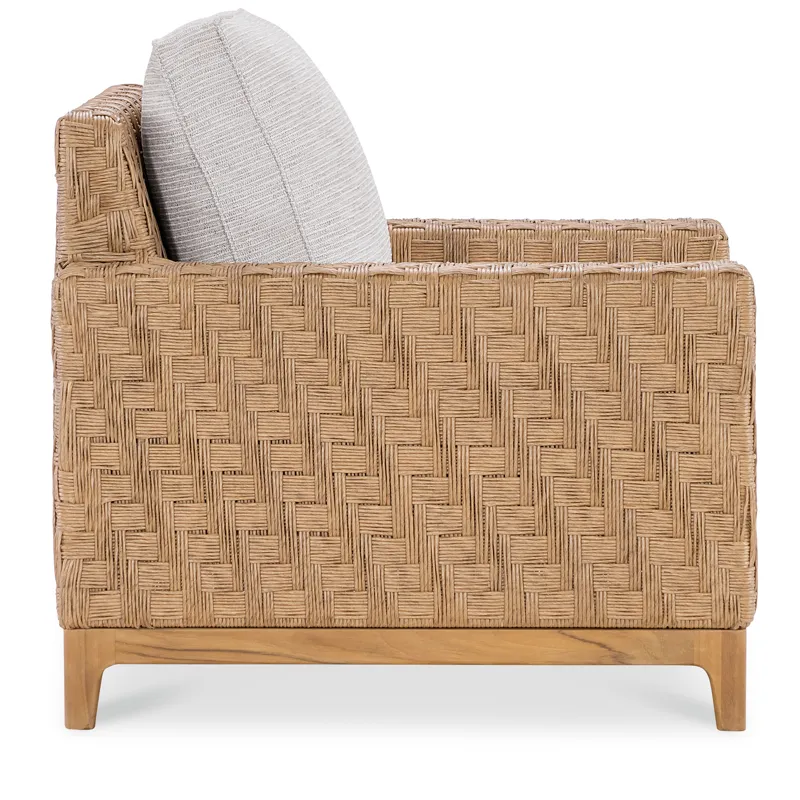 Catalina Club Chair in Poros Dune (D)