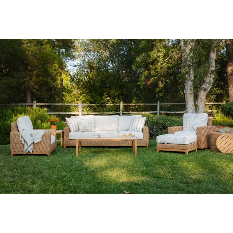 Catalina Club Chair in Poros Dune (D)