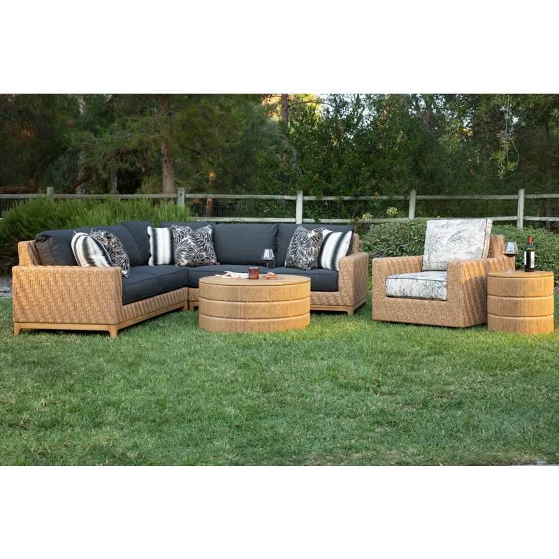 Avalon Wicker Storage Coffee Table