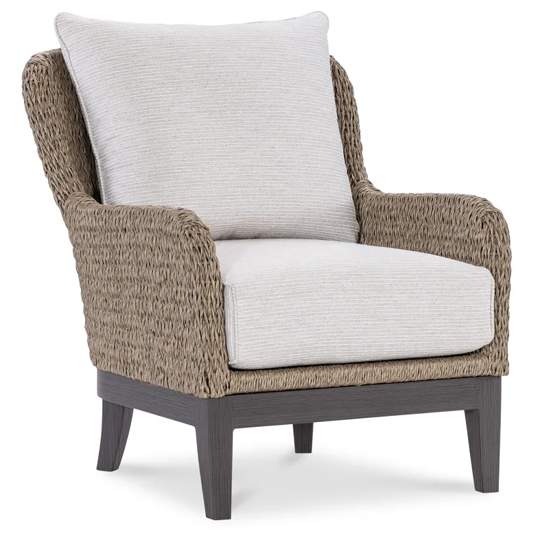 Seychelles Club Chair in Poros Dune (D)