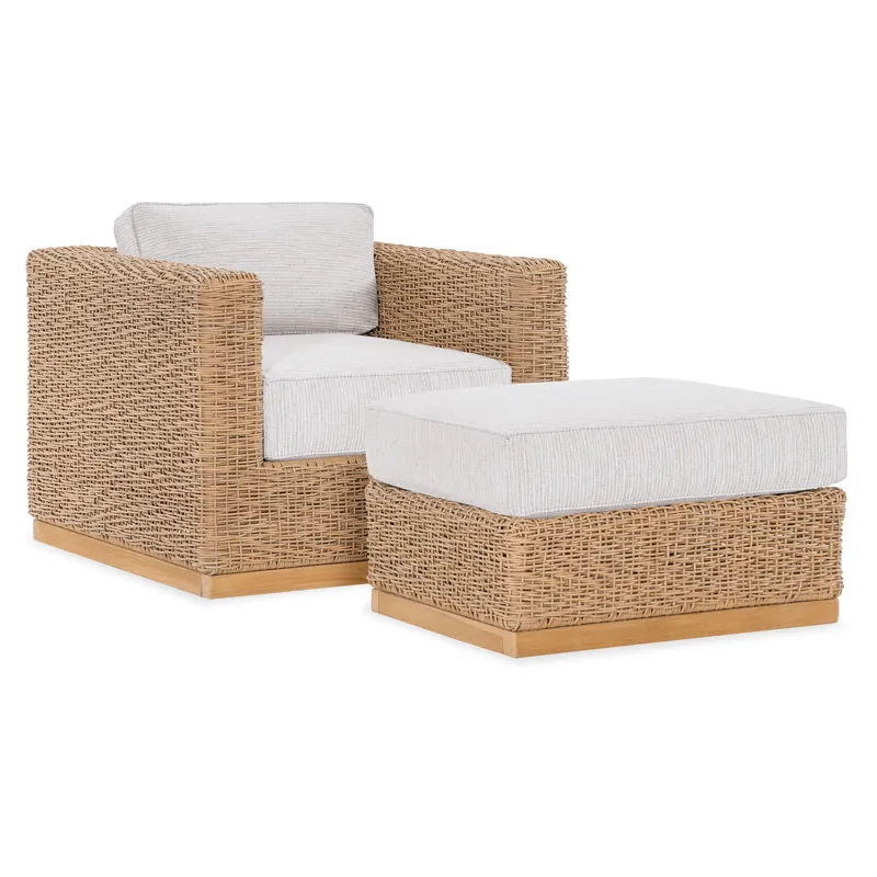 Somerset Club Chair in Poros Dune (D)