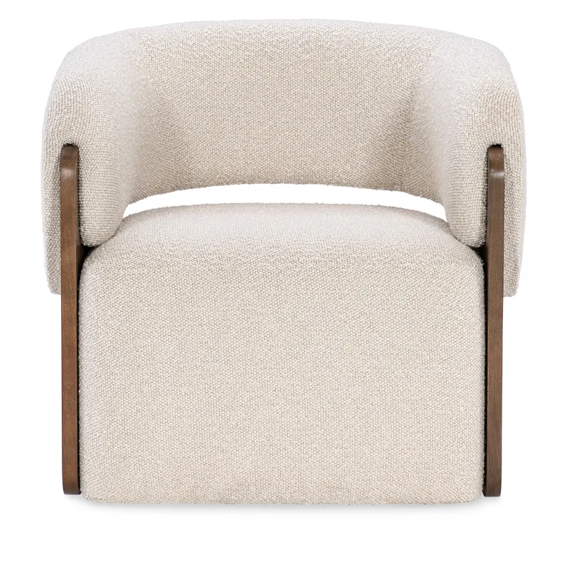 Margaritaville Livingston Exposed Wood Swivel Chair