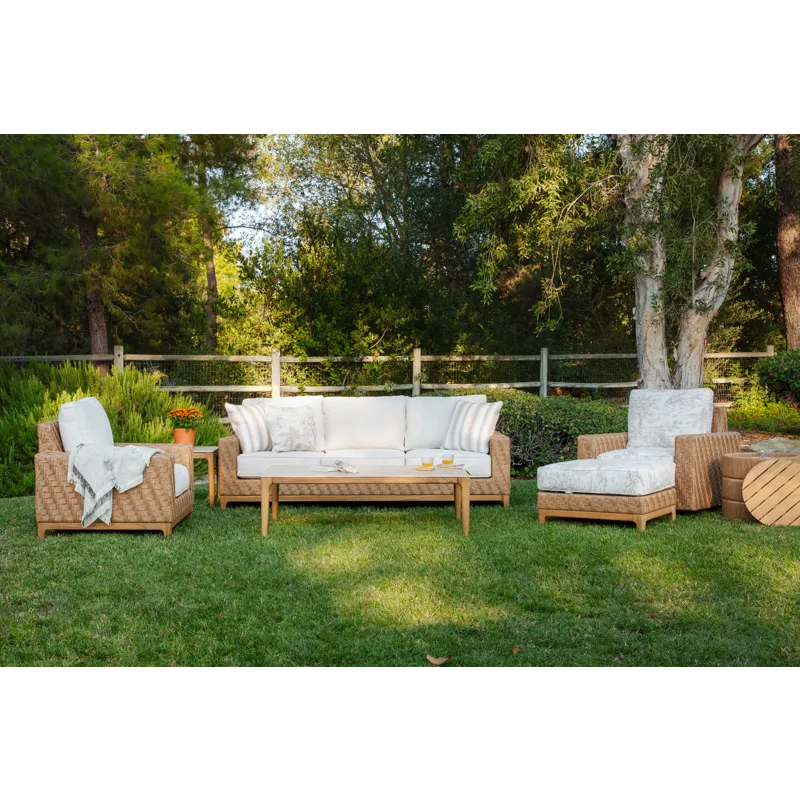 Catalina Club Chair in Poros Dune (D)